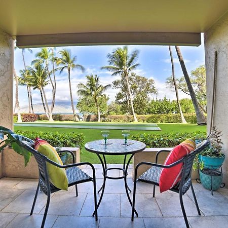 Ocean-View Kihei Condo With Lanai Steps To Beach! Extérieur photo