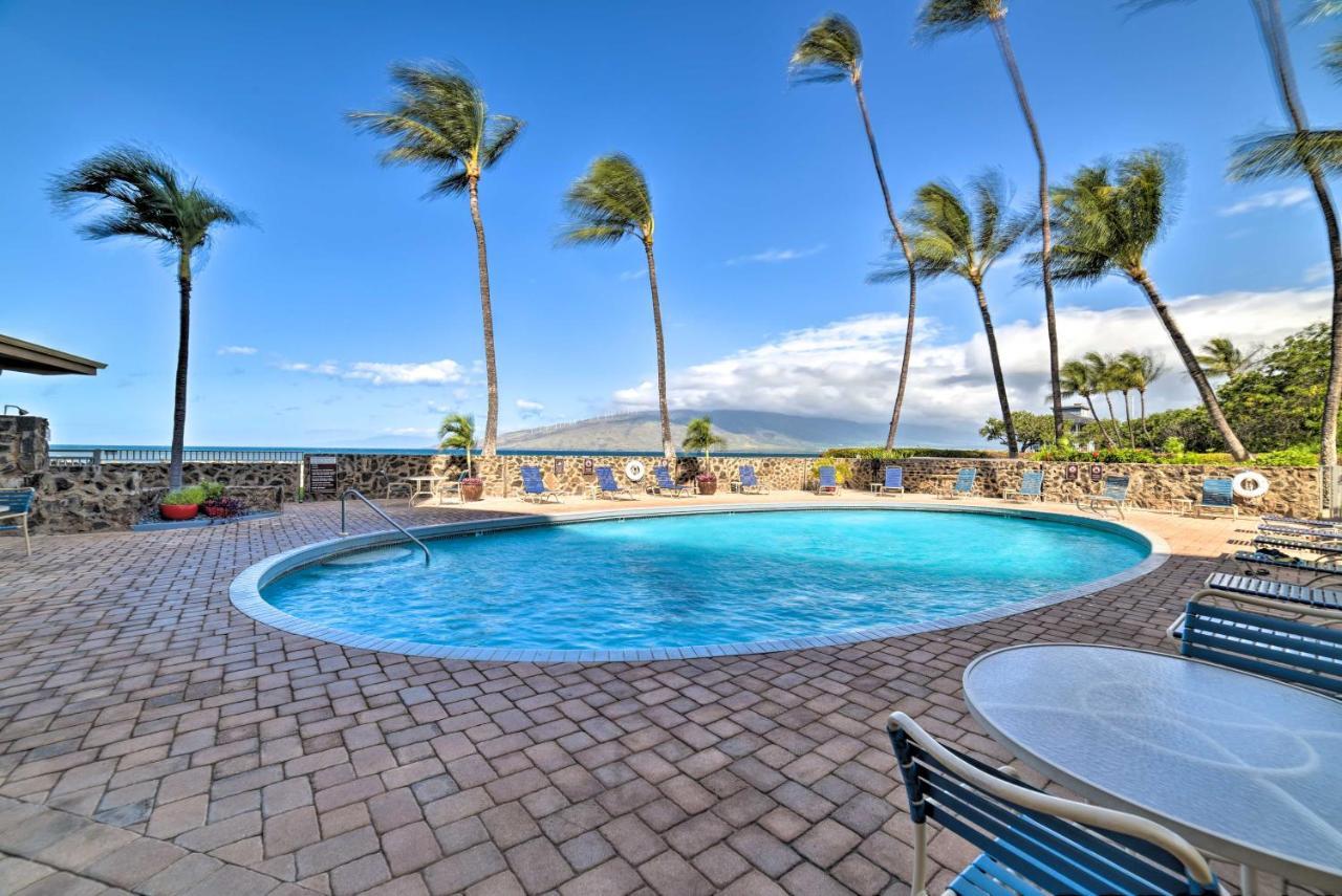 Ocean-View Kihei Condo With Lanai Steps To Beach! Extérieur photo