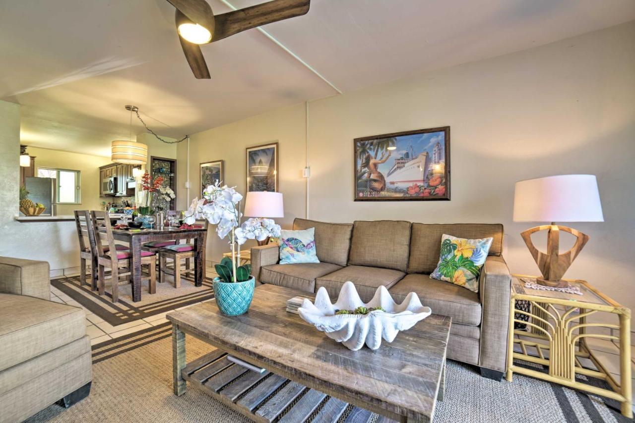 Ocean-View Kihei Condo With Lanai Steps To Beach! Extérieur photo