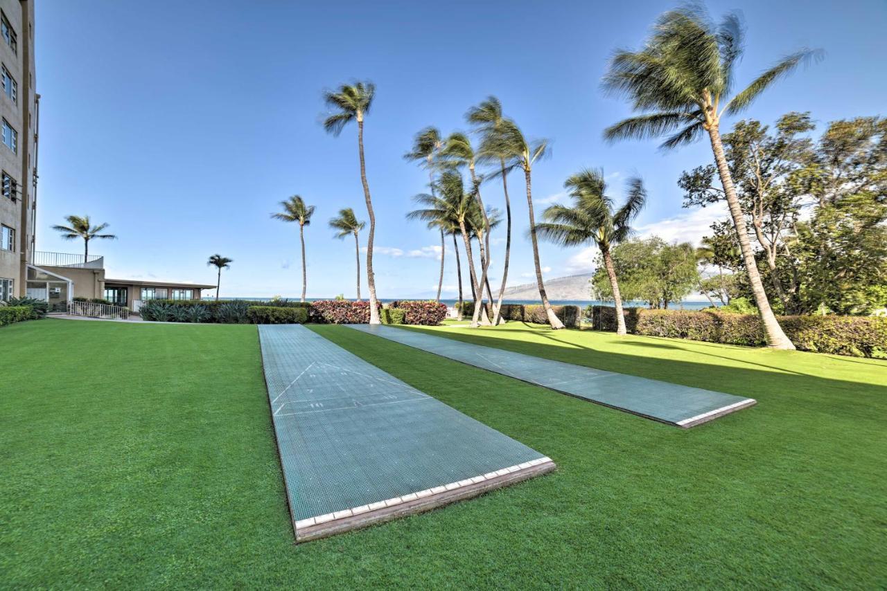 Ocean-View Kihei Condo With Lanai Steps To Beach! Extérieur photo