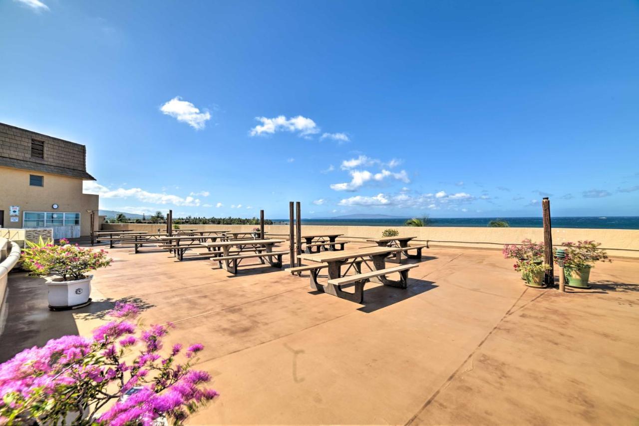 Ocean-View Kihei Condo With Lanai Steps To Beach! Extérieur photo
