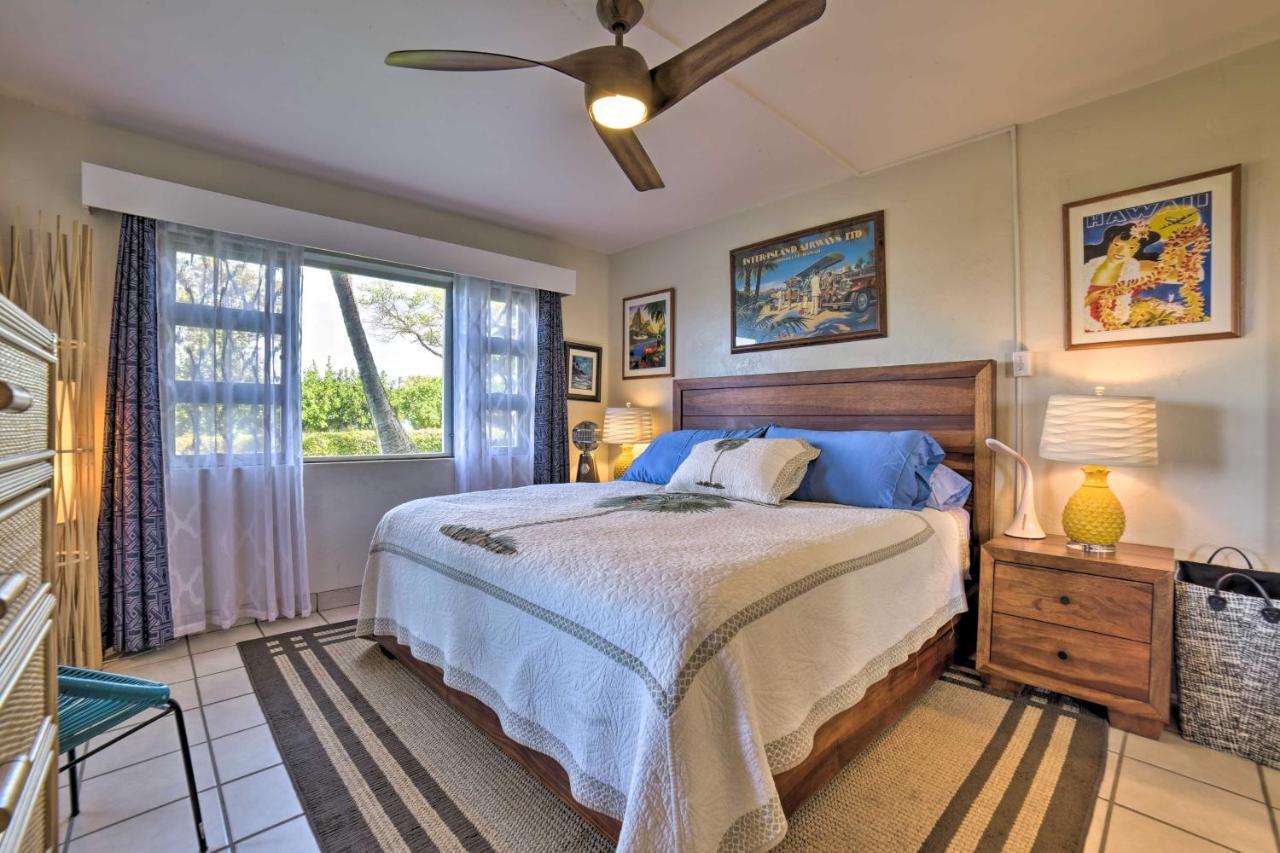 Ocean-View Kihei Condo With Lanai Steps To Beach! Extérieur photo